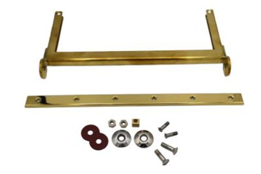 Windscreen Kit - Complete with Glass - Nickel Plated
